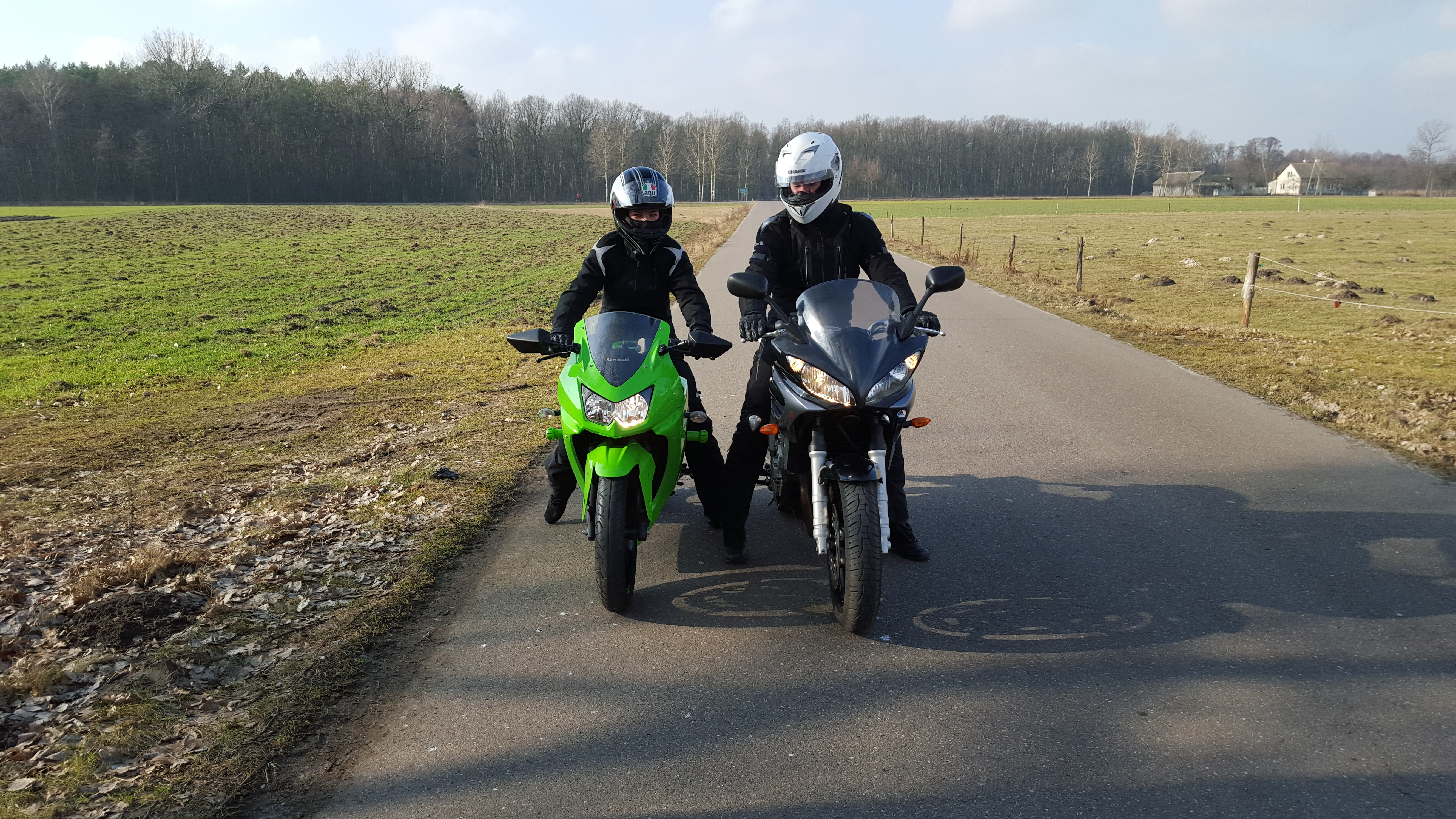 Ślub dwójki motocyklistów