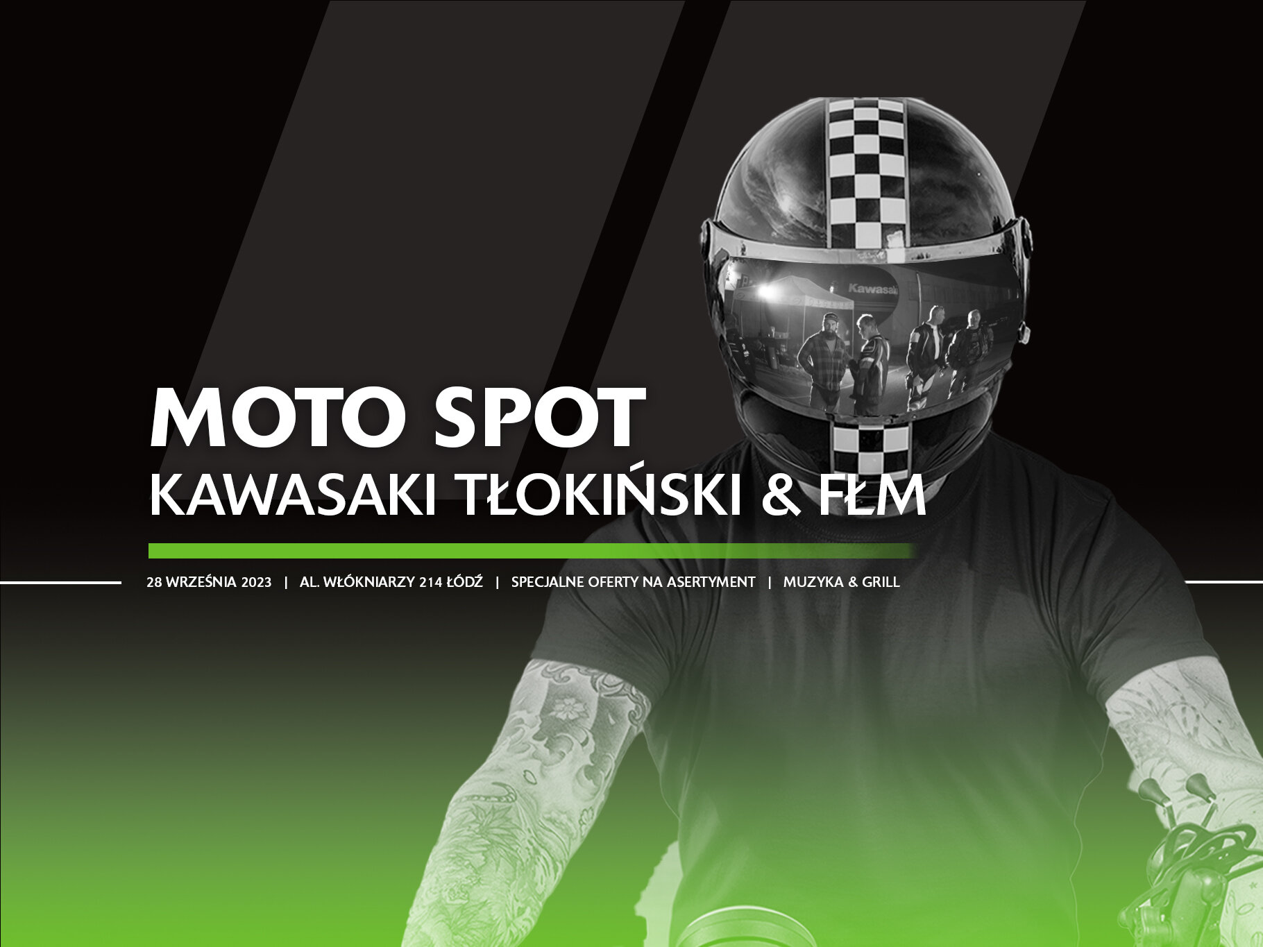 Spot motocyklowy FŁM & Kawasaki Tłokiński